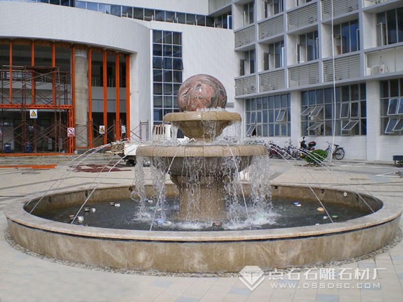 双层跌水喷泉 石雕喷泉价值